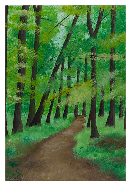Winding Paths Print