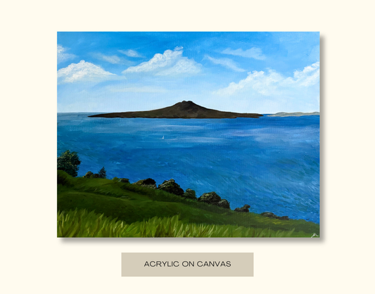 Rangitoto - Original Painting - Acrylic on Canvas