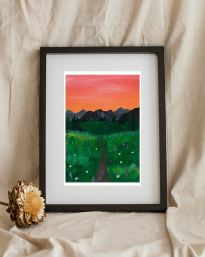 Peace at Dusk Print