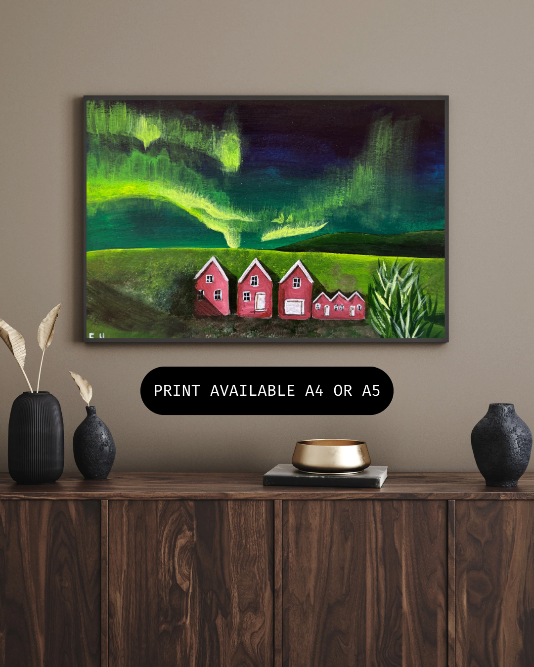 Northern Lights Print