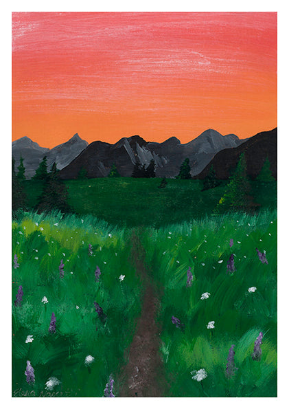 Peace at Dusk Print