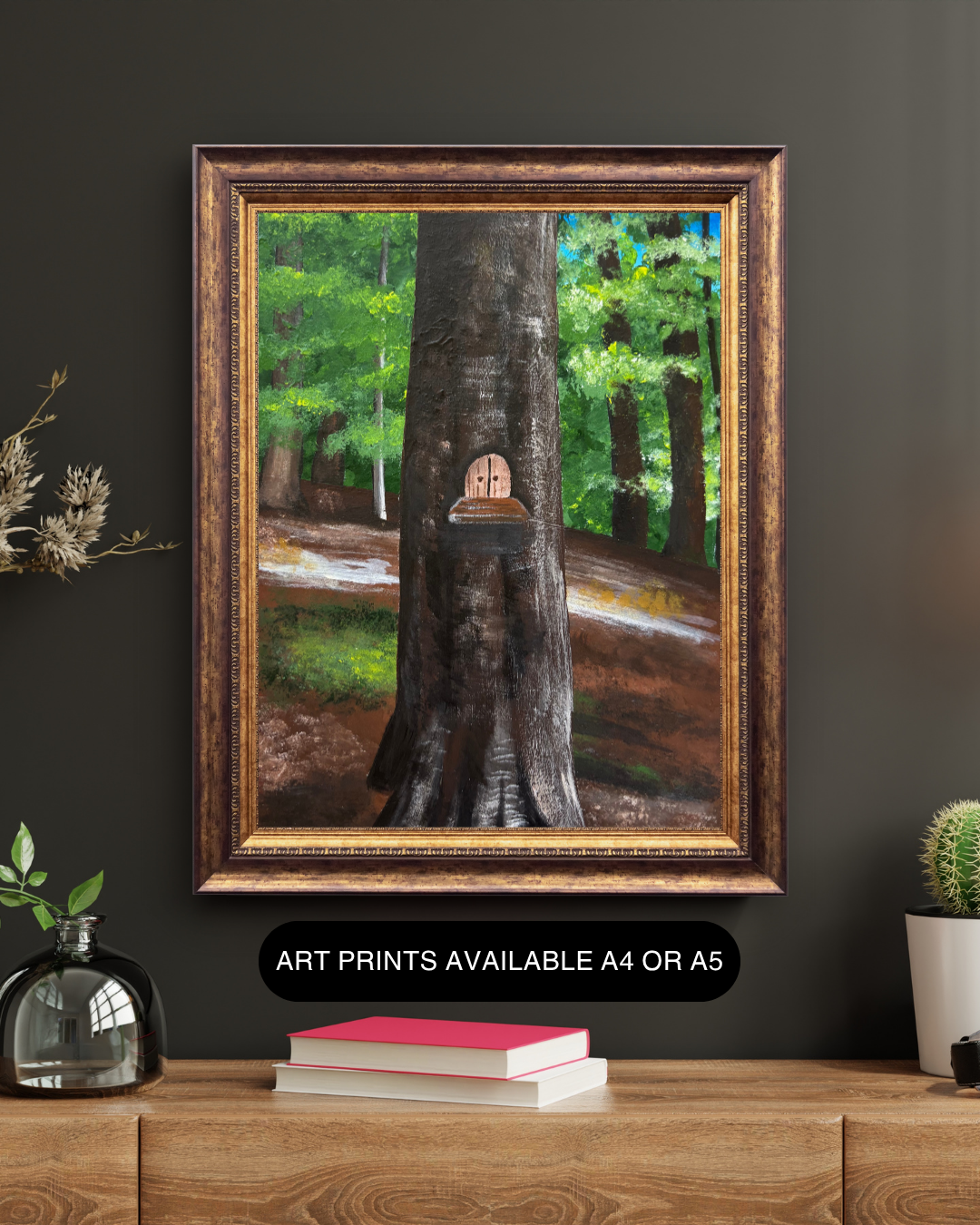 Fairy Door in the Forest Print