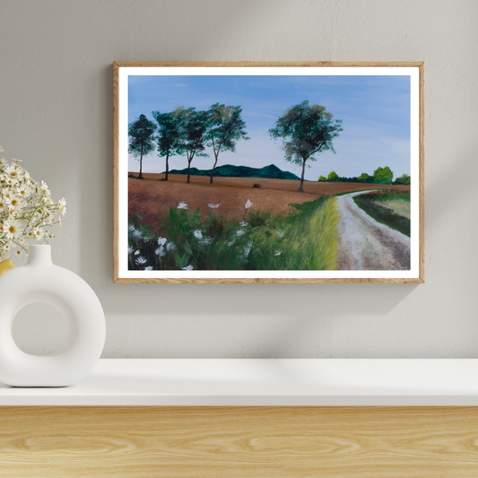 Silent Summer Walks Print